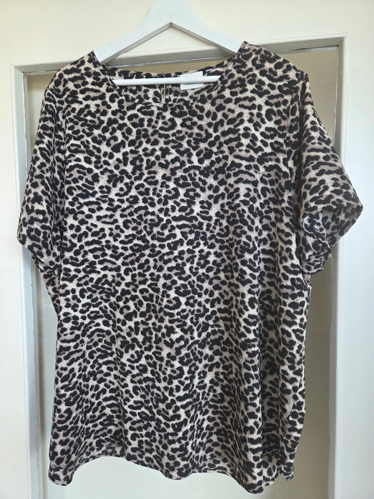 Only Carmakoma pantertop. Maat 48/50. Nieuw!, Meerkleurig, Nieuw, Only Carmakoma, Shirt of Top