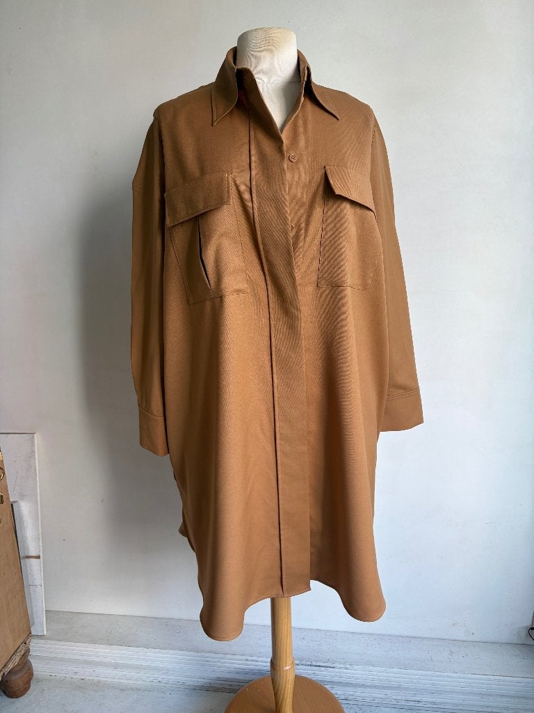 cos jurk bruin, Kleding | Dames, COS, Bruin, Verzenden, Nieuw