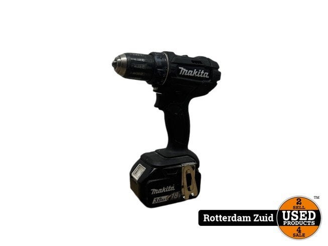 Makita DDF482 Accu-Schroefboormachine Zwart | Nette staat, Makita, Zo goed als nieuw, Support@makita.com, Makita Corporation, 3-11-8, Sumiyoshi-cho, 
Anjo, Aichi 446-8502
Japan