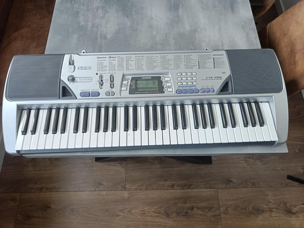 Casio CTK-496 keyboard, Ophalen, 61 toetsen, Casio
