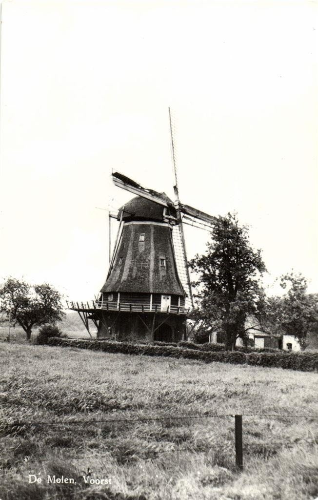 De Molen, Voorst - 1984 gelopen, Ophalen of Verzenden, 1980 tot heden, Gelopen, Gelderland