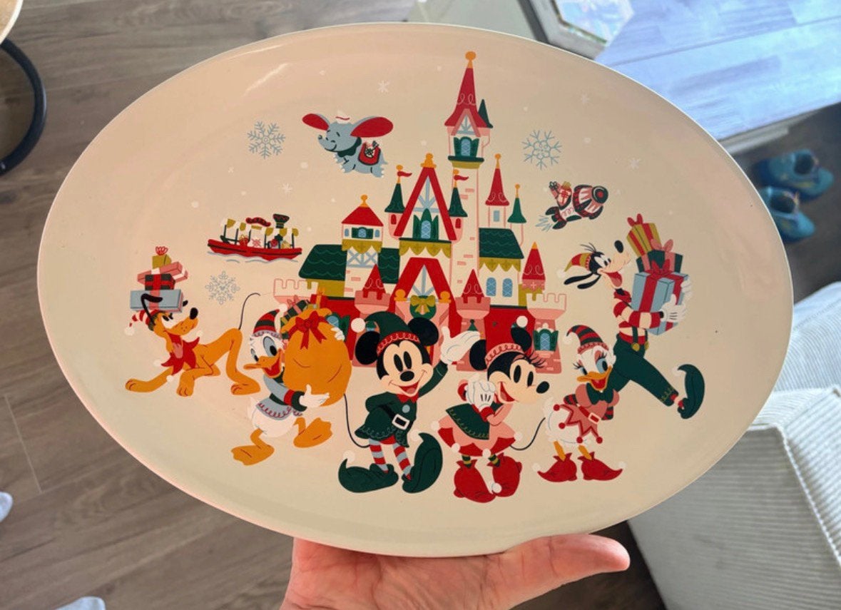 Disney parks kerst schaal, Ophalen of Verzenden