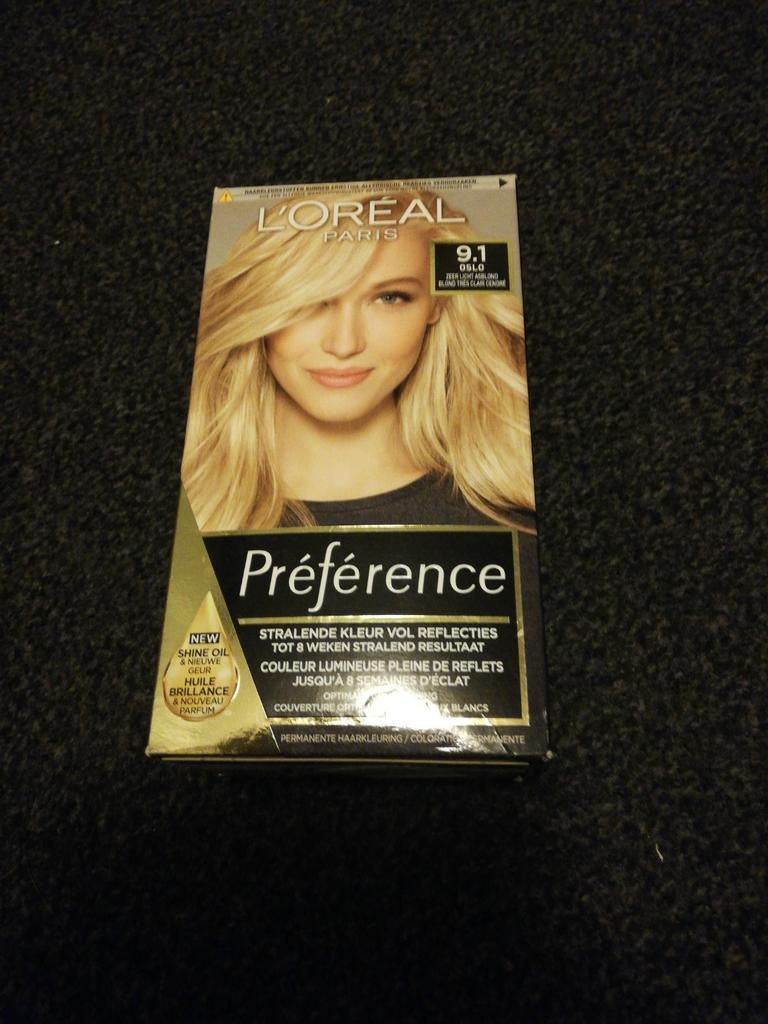 L'Oréal Preference Haarverf 9.1 Oslo Zeer Licht Asblond, Ophalen of Verzenden