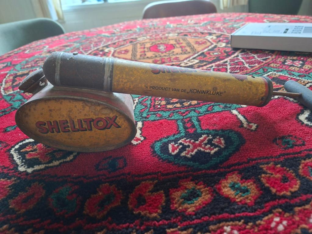 Vintage Shelltox Insecticide Pomp, Ophalen of Verzenden