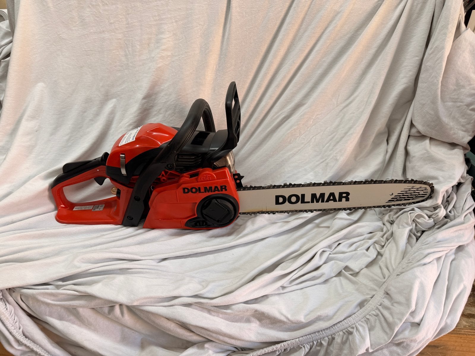 Dolmar PS-352 TLC Kettingzaag met accessoires, Ophalen of Verzenden, Zo goed als nieuw