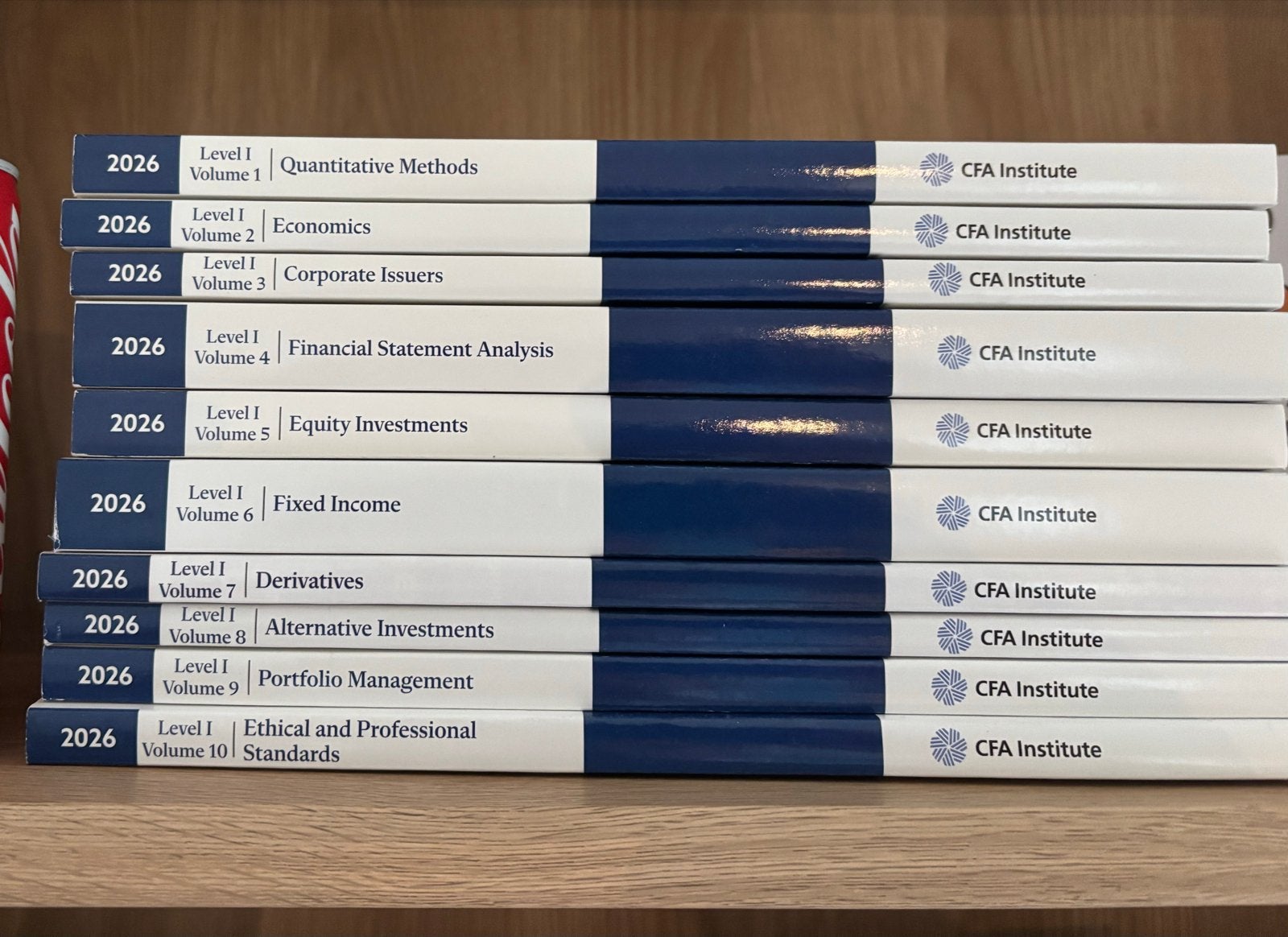 CFA Institute Level I Studiemateriaal 2026 (Complete Set), Ophalen of Verzenden, Gamma, Zo goed als nieuw, WO