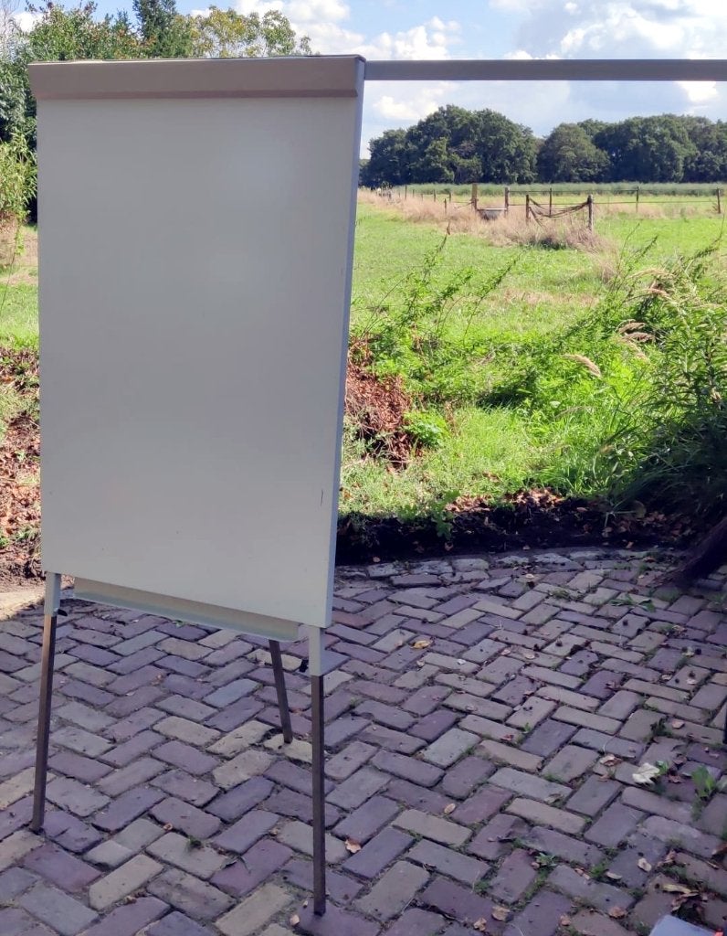 flipover standaard, Ophalen, Zo goed als nieuw, Whiteboard