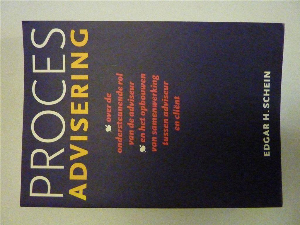 Edgar H.Schein - Proces advisering, Boeken, Overige Boeken, Zo goed als nieuw, Verzenden