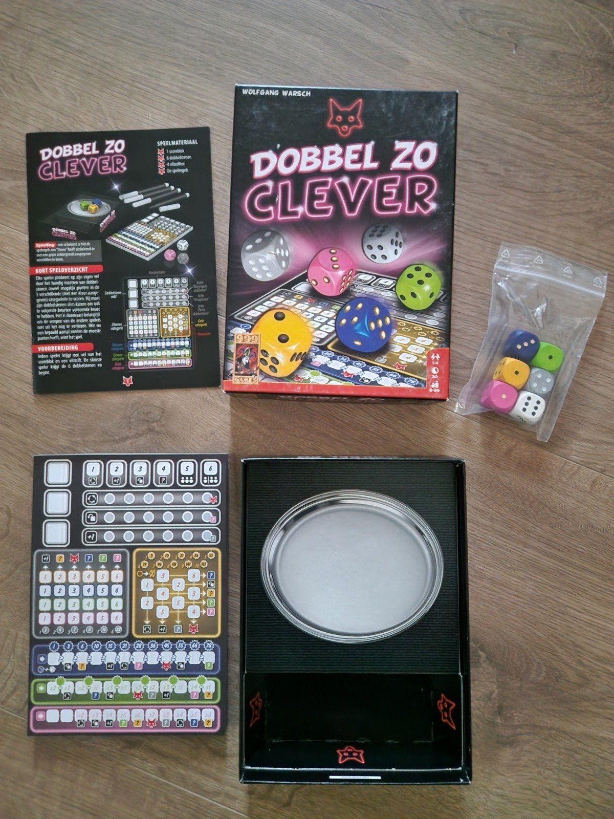 Dobbel zo clever, Ophalen of Verzenden, Zo goed als nieuw, 999 Games