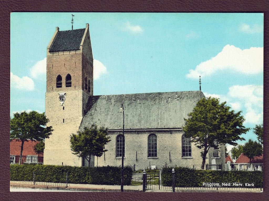 Pingjum (Frl.) - Ned. Herv. Kerk - (UC. 0317) - Ong., Ophalen of Verzenden, 1960 tot 1980, Ongelopen, Friesland