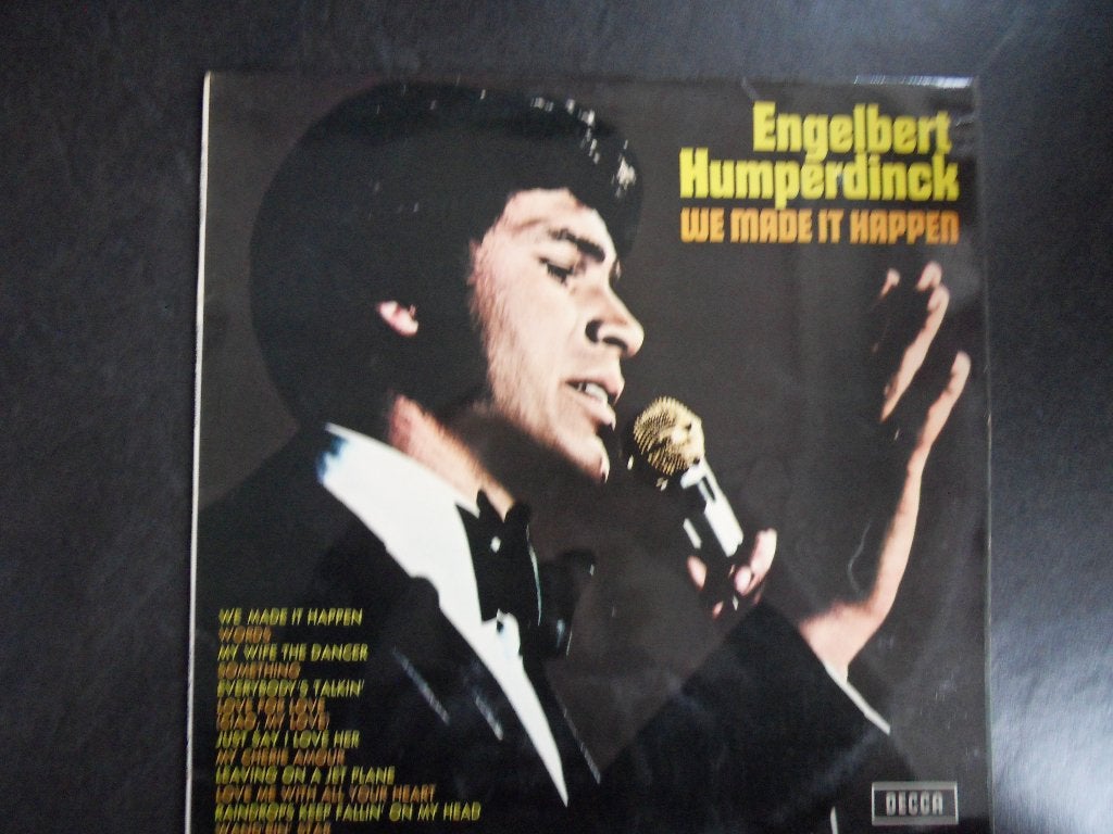 Engelbert Humperdinck - We made it happen, Ophalen of Verzenden, Zo goed als nieuw, Overige formaten, LP