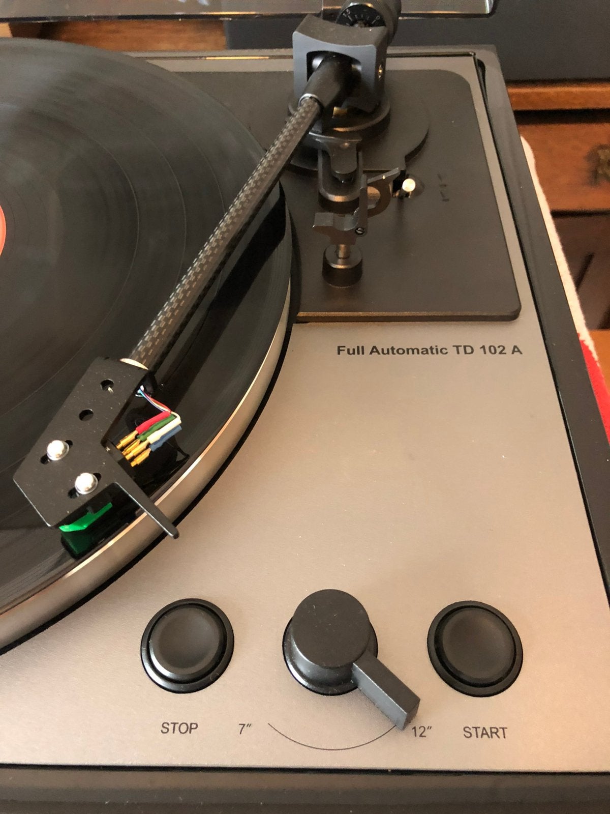 Thorens td 102 A als nieuw!!, Audio, Tv en Foto, Ophalen, Zo goed als nieuw, Thorens