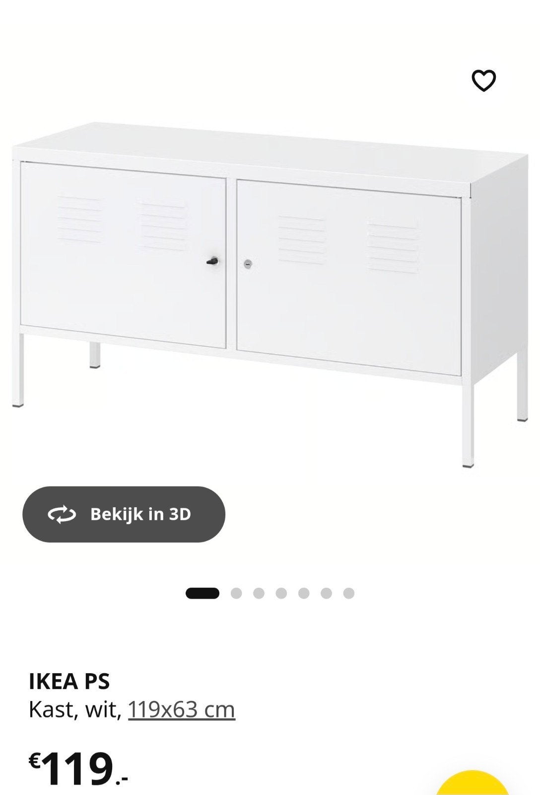 locker kast ikea, Huis en Inrichting, Ophalen, Gebruikt