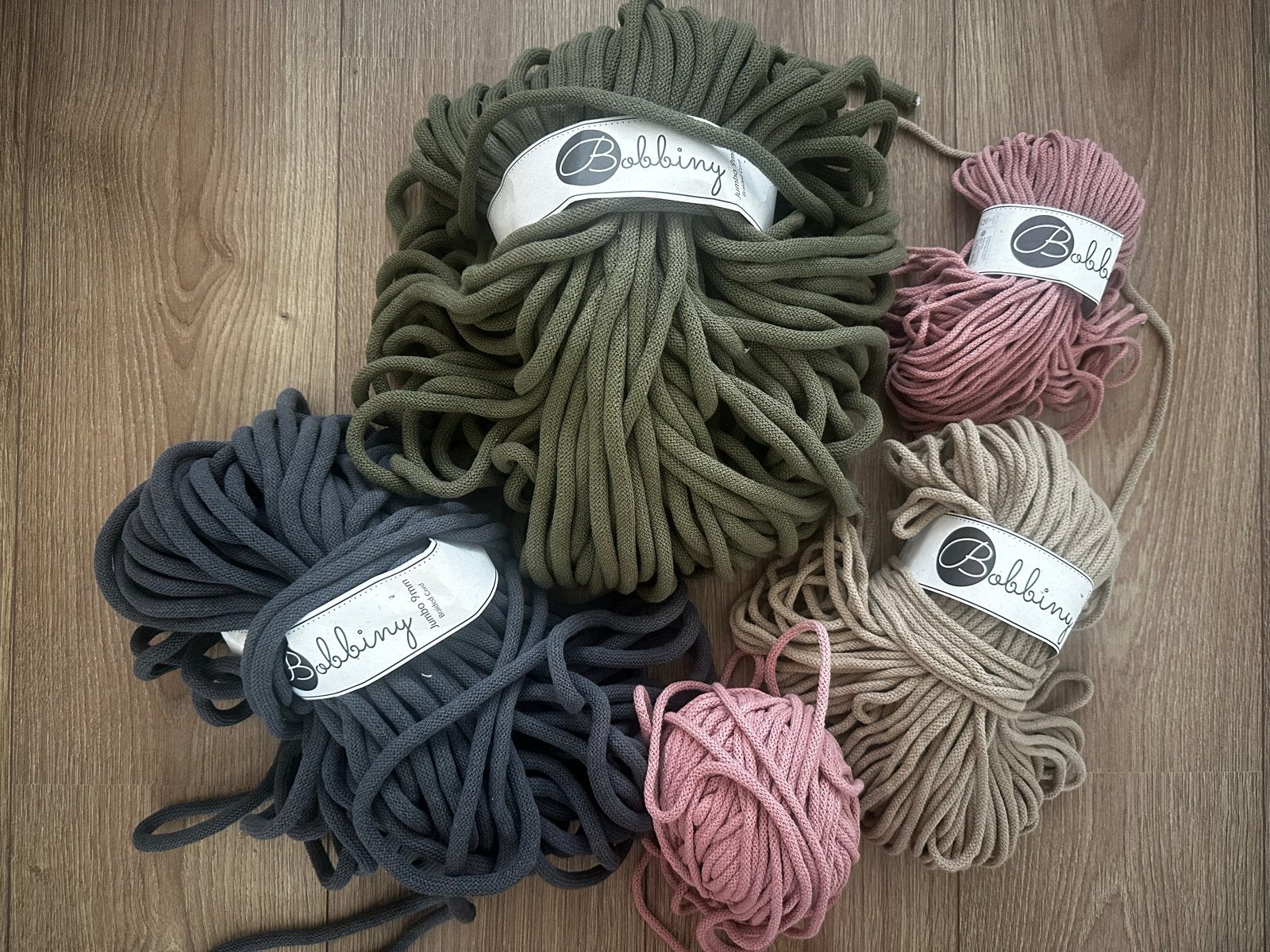Bobbiny garen - diverse kleuren en diktes, Ophalen of Verzenden, Gebruikt, Breien of Haken, Wol of Garen
