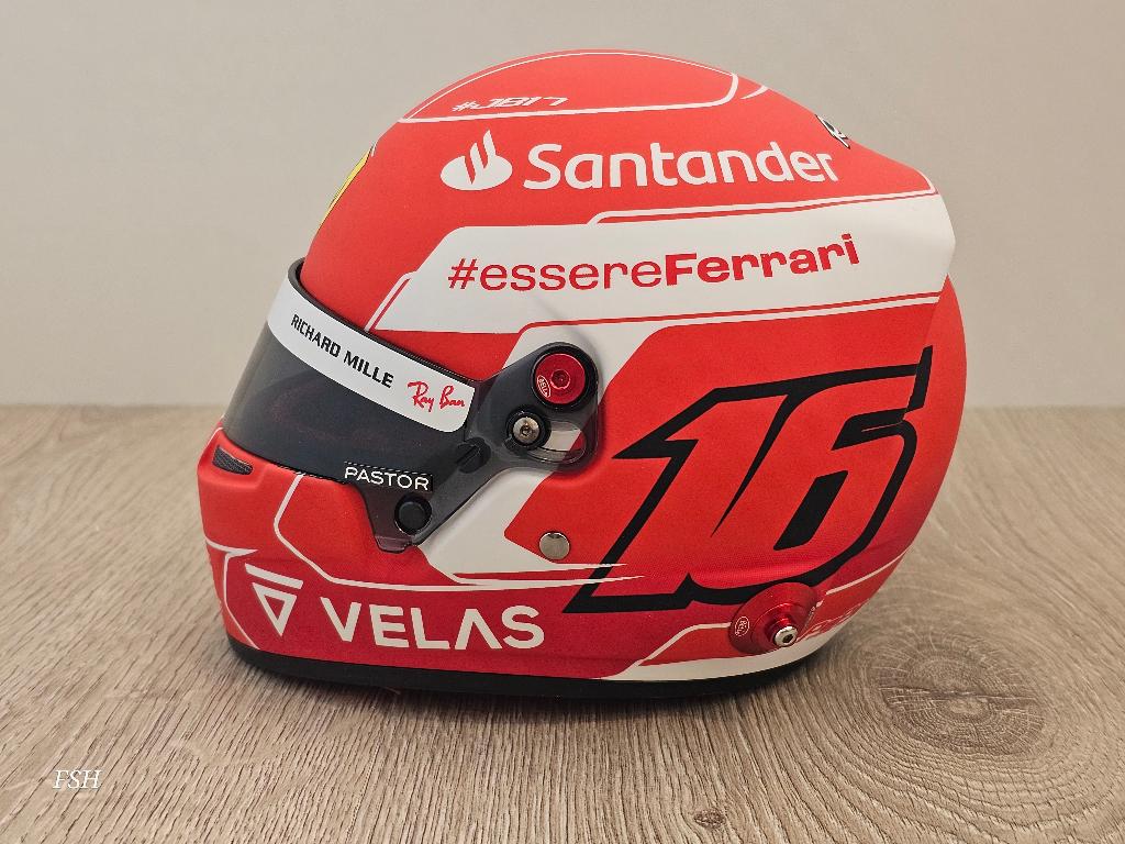 SALE: Helm 1:2 Charles Leclerc # 16, 2022. ** NIEUW **, Verzamelen, Ophalen of Verzenden, Nieuw, Formule 1
