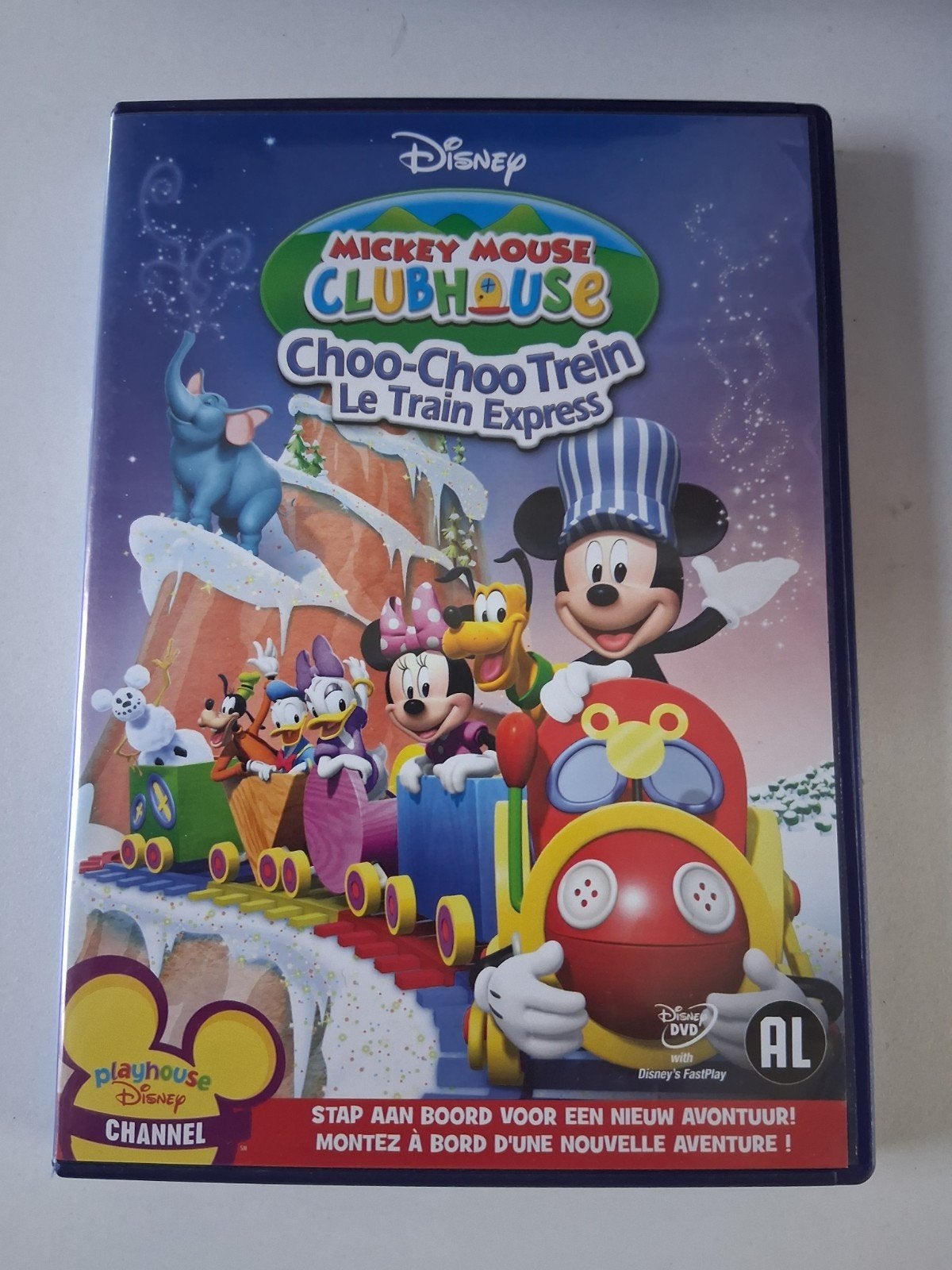 Mickey Mouse clubhouse Choo-Choo Trein, Vanaf 12 jaar, Ophalen of Verzenden, Zo goed als nieuw, Amerikaans