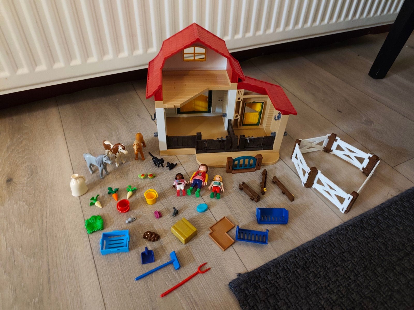 Playmobil paardenstal, Ophalen of Verzenden, Speelset
