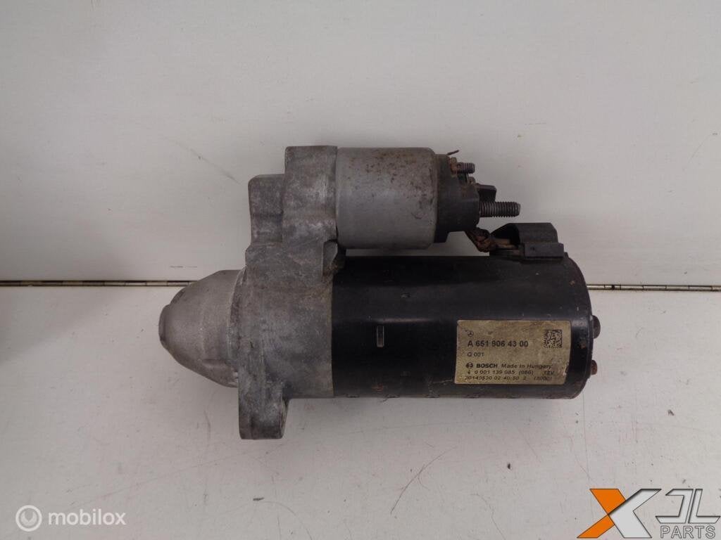 E-KLASSE W212 OM651 STARTMOTOR GETEST A651906430, Gebruikt, Mercedes-Benz, Ophalen of Verzenden, Mercedes-Benz