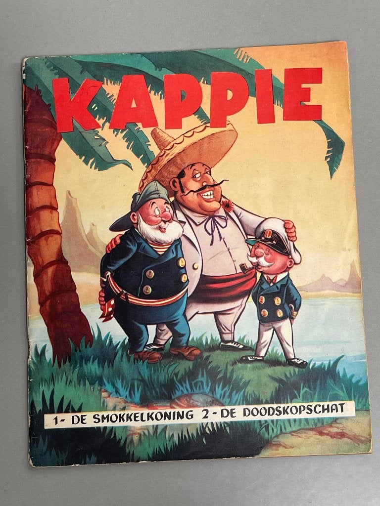 Kappie 1- De Smokkelkoning 2 - De Doodskopschat (1959) , Marten Toonder, Eén stripboek, Ophalen of Verzenden, Zo goed als nieuw