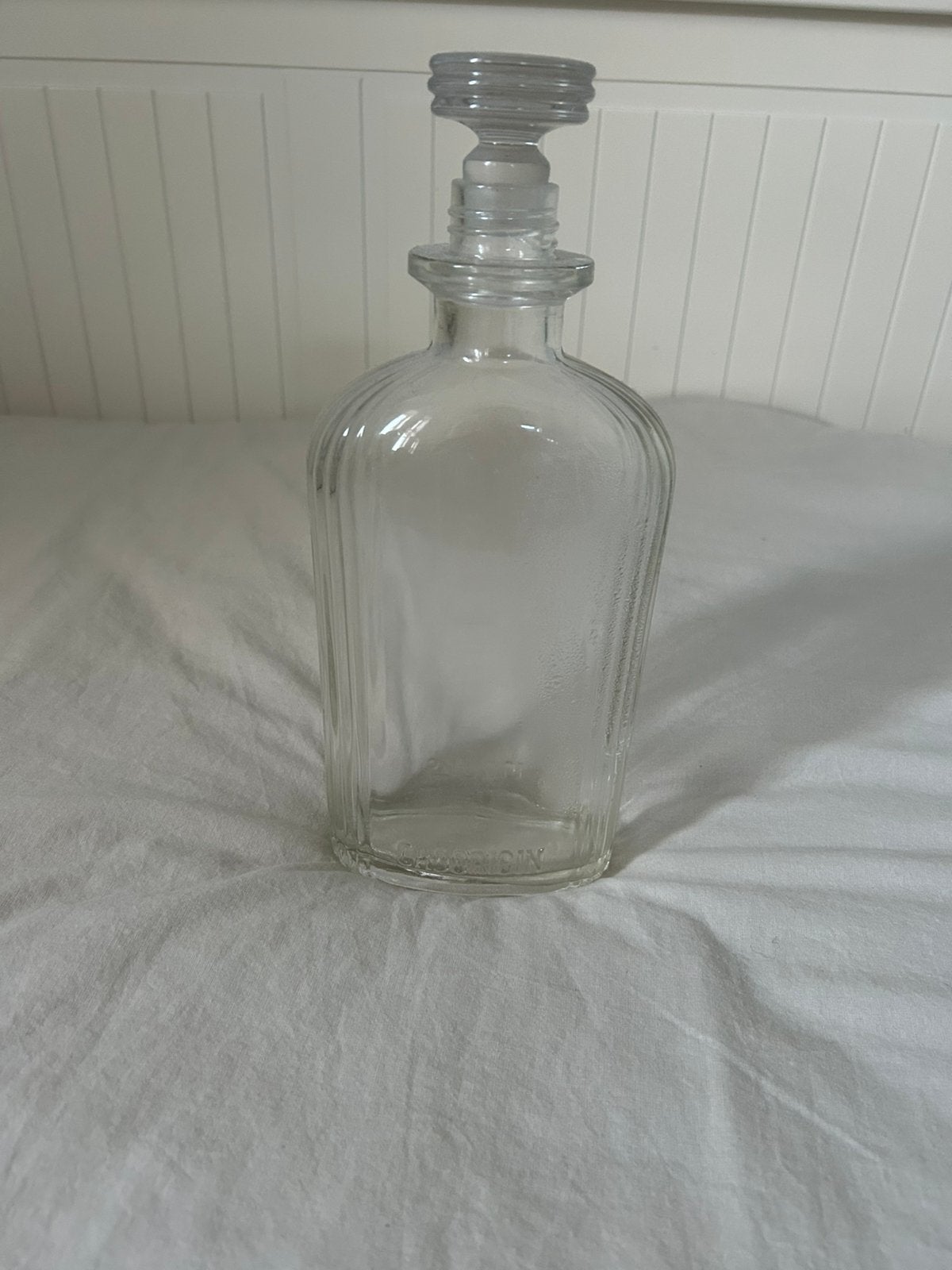 Antieke fles, Glas, Ophalen of Verzenden, Gebruikt