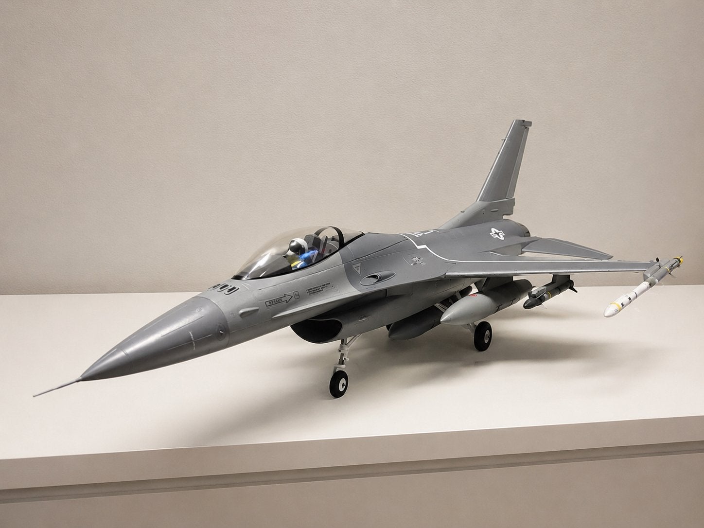 FMS F-16 64mm EDF PNP - compleet pakket zie advertentie!!!, Ophalen, Nieuw, Elektro, RTF (Ready to Fly)