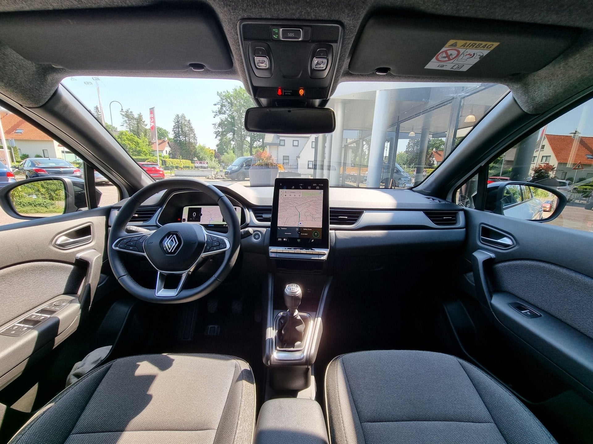 Renault Captur 1.0 TCe 90 techno | Camera | 2025 | Fabrieksg, Auto's, Stof, Gebruikt, Euro 6, 1193 kg