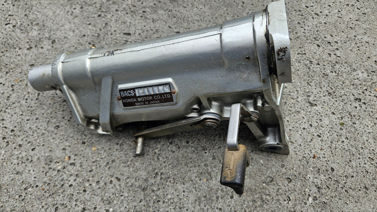 Bracket / Spiegelbeugelbehuizing Honda 8pk Viertakt, Watersport en Boten, Ophalen of Verzenden, Gebruikt, Motor en Techniek, Zeilboot of Motorboot