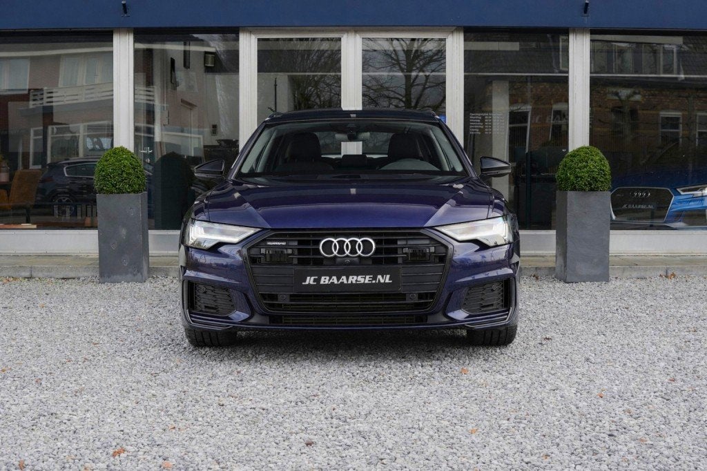 Audi A6 55 TFSI E QUATTRO S-LINE/PANO/MATRIX/360/20 INCH, 53 km, Gebruikt, Blauw, Plug-in hybride