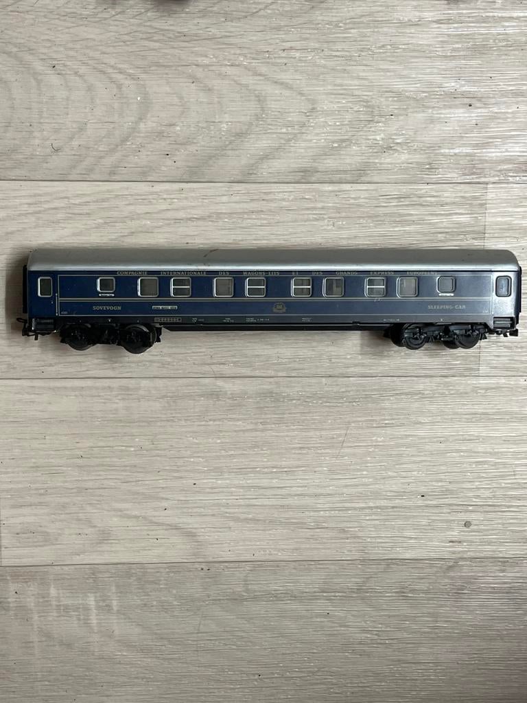 Märklin Internationale Slaapwagon - Compagnie Internationale, Wisselstroom, Wagon, Ophalen of Verzenden, Zo goed als nieuw