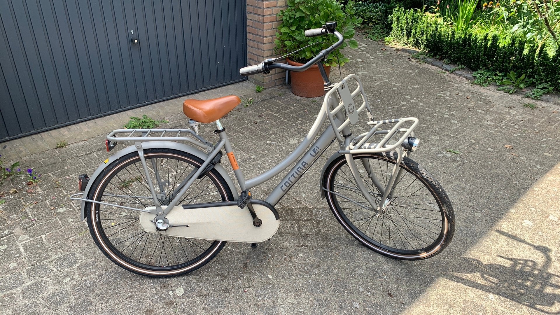 Cortina u4 transport mini 26 inch quartz grey, Terugtraprem, Versnellingen, Zo goed als nieuw, Ophalen