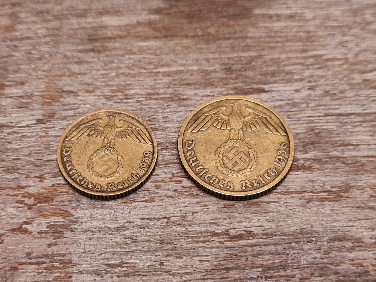 Set Duitse munten Tweede Wereldoorlog (#4), Verzamelen, Ophalen of Verzenden, Overige soorten, Duitsland, Overige typen