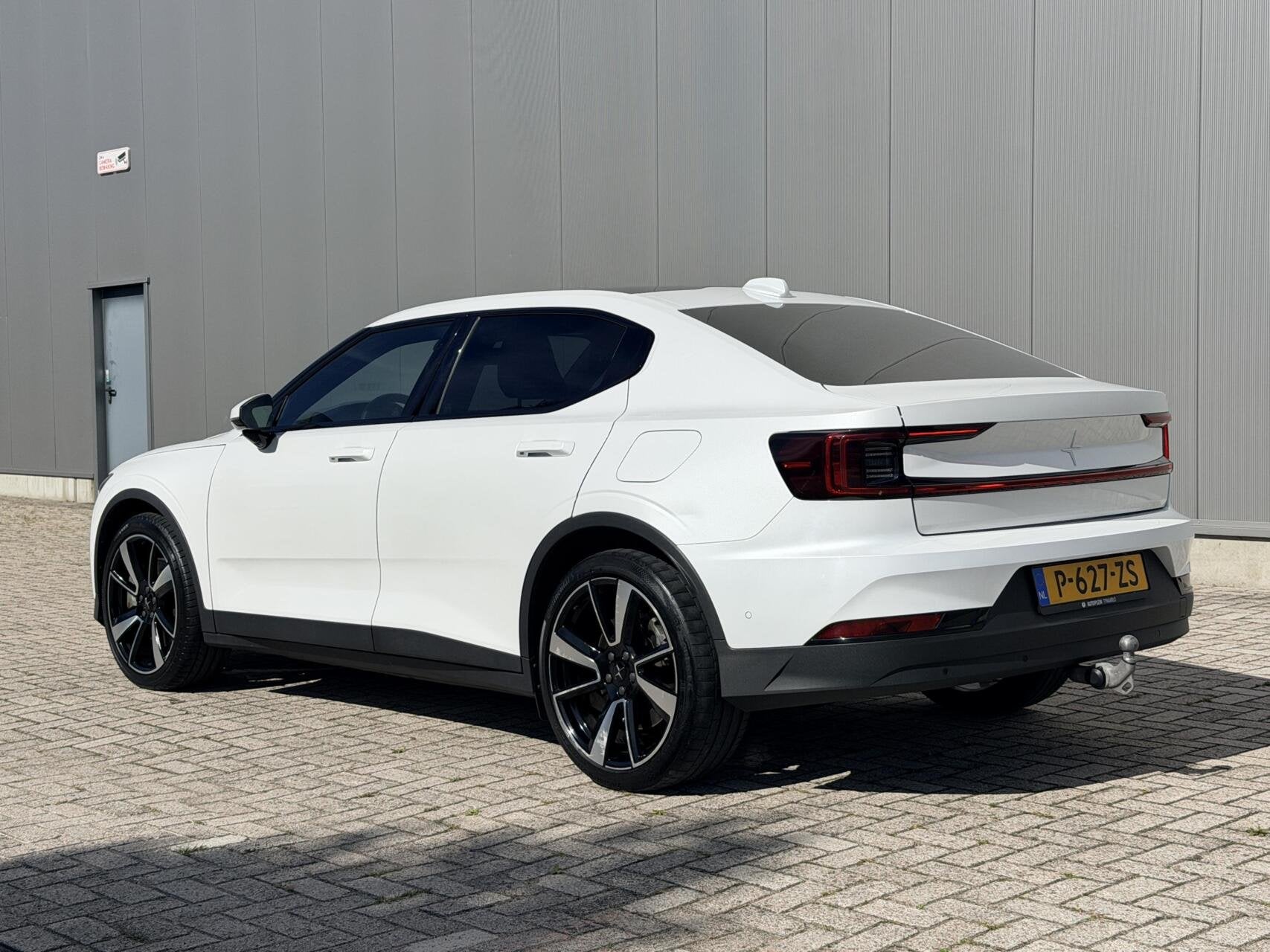 Polestar 2 Long Range Dual Motor Launch Edition Trekhaak|Pan, Auto's, Polestar 2, Gebruikt, Met garantie (alle), Wit
