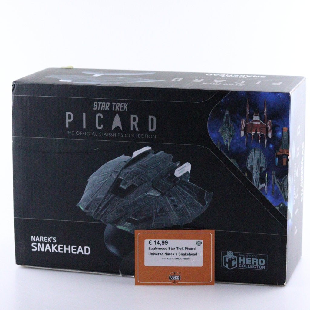 Eaglemoss Star Trek Picard Universe Narek's Snakehead, Flex Ltd., Zo goed als nieuw, https://flex.com/contact-us, Nobelstraat 10, 5807 GA Oostrum LB, Limburg, Nederland