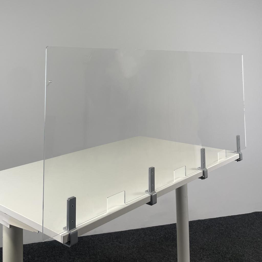 Plexiglas Bureauscherm - 60 x 160 cm 25471, Diversen, Bureau-accessoires, Ophalen, Zo goed als nieuw