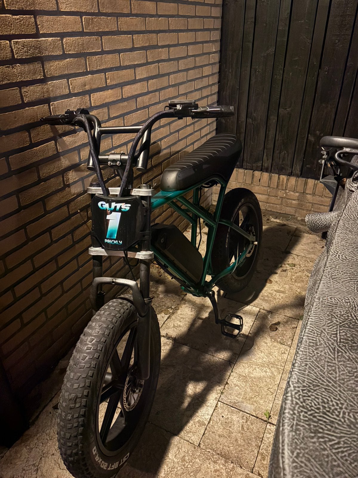 Mooie custom ouxi h9 groen 300km!!, Ophalen of Verzenden, Zo goed als nieuw, Aluminium, 24 inch of meer
