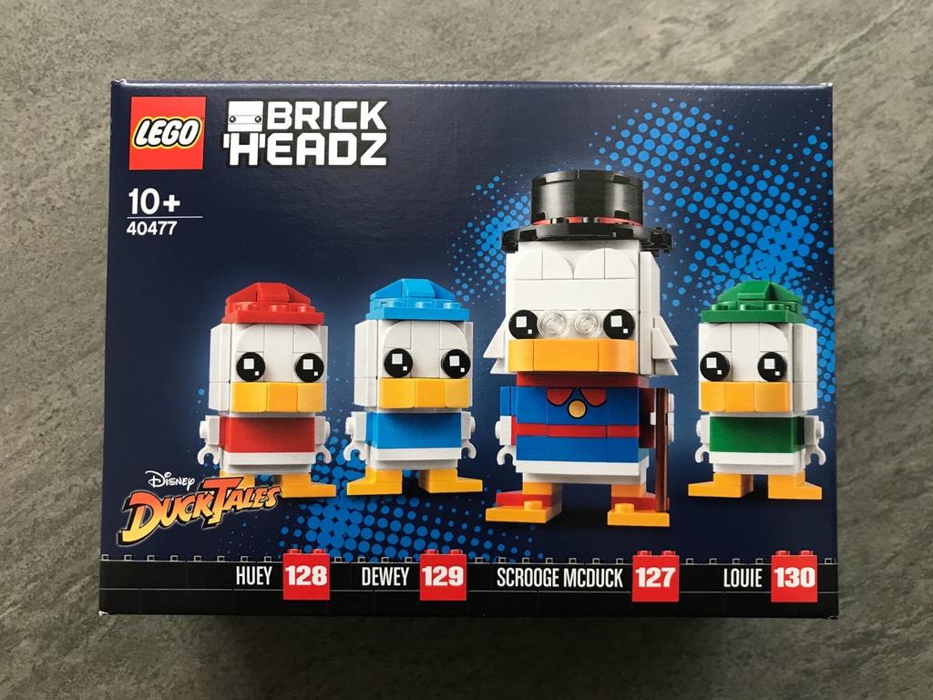 Lego Brickheadz 40477 Dagobert, Kwik, Kwek & Kwak *SEALED*, Lego, Nieuw, Ophalen of Verzenden, Disney