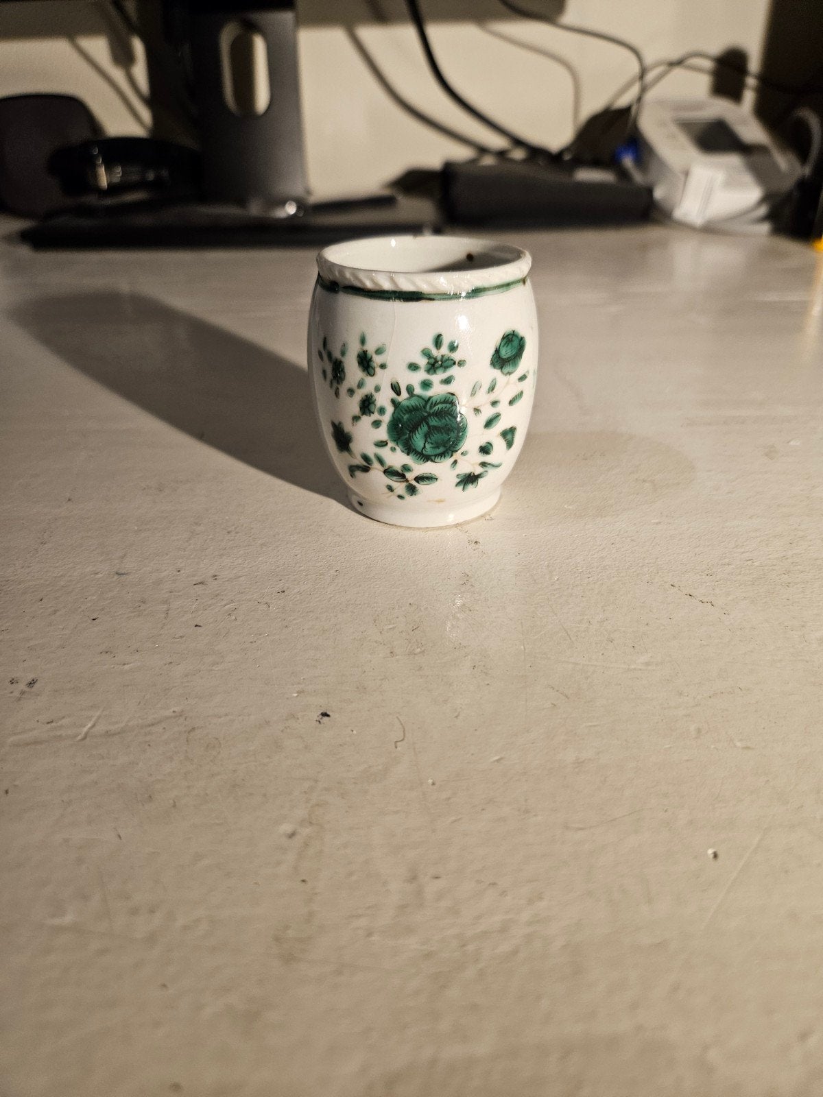 18e eeuws chinees porseleinen potje, Antiek en Kunst, Antiek | Porselein, Ophalen of Verzenden