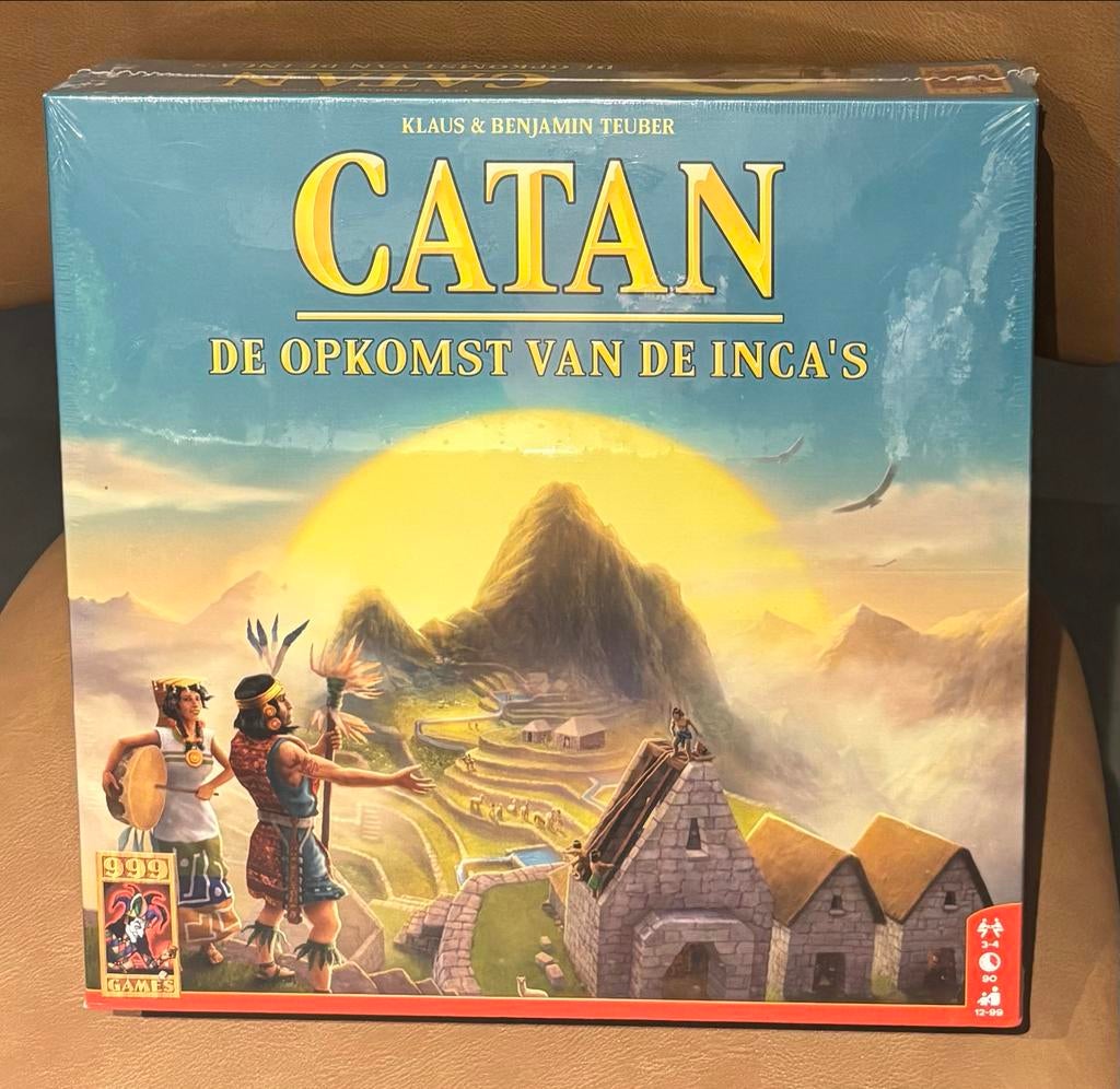 Kolonisten v Catan: De Opkomst van de Inca's - Nieuw in doos, Drie of vier spelers, Ophalen of Verzenden, Nieuw