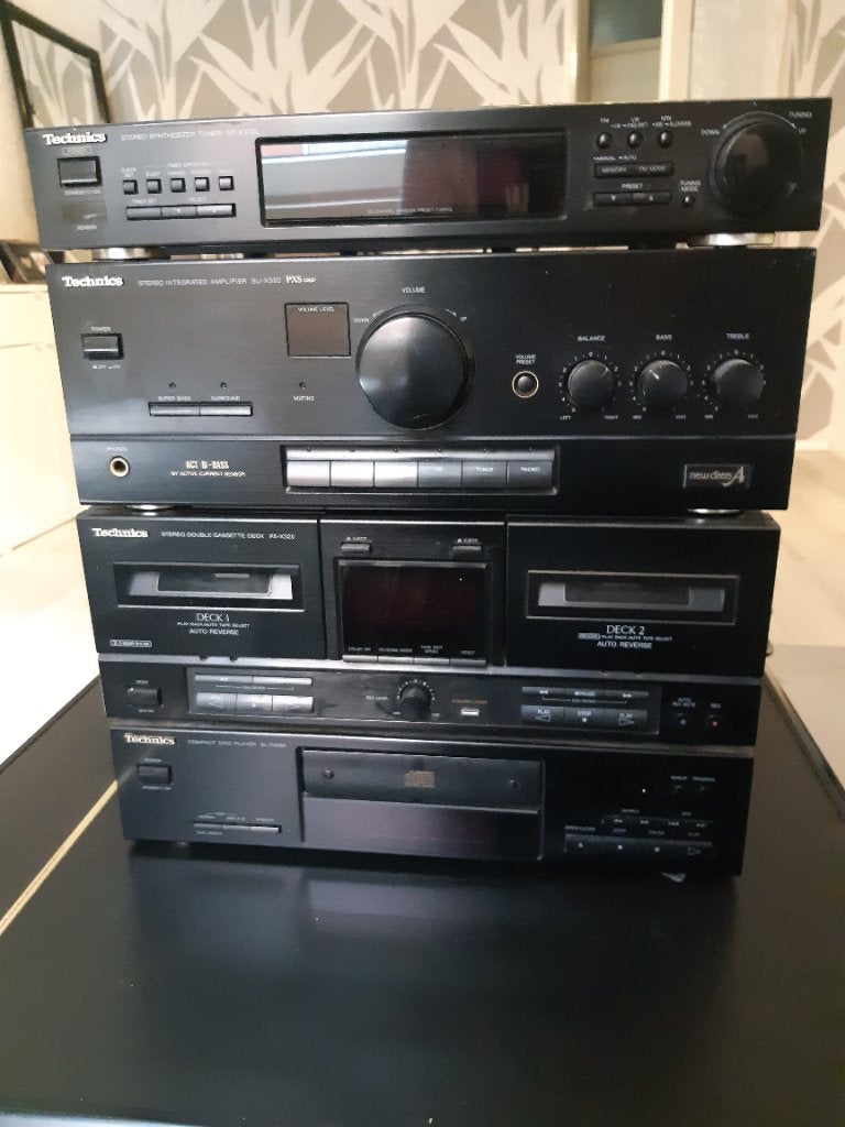Technics installatie met losse componenten, Gebruikt, Losse componenten, Tuner of Radio, Ophalen