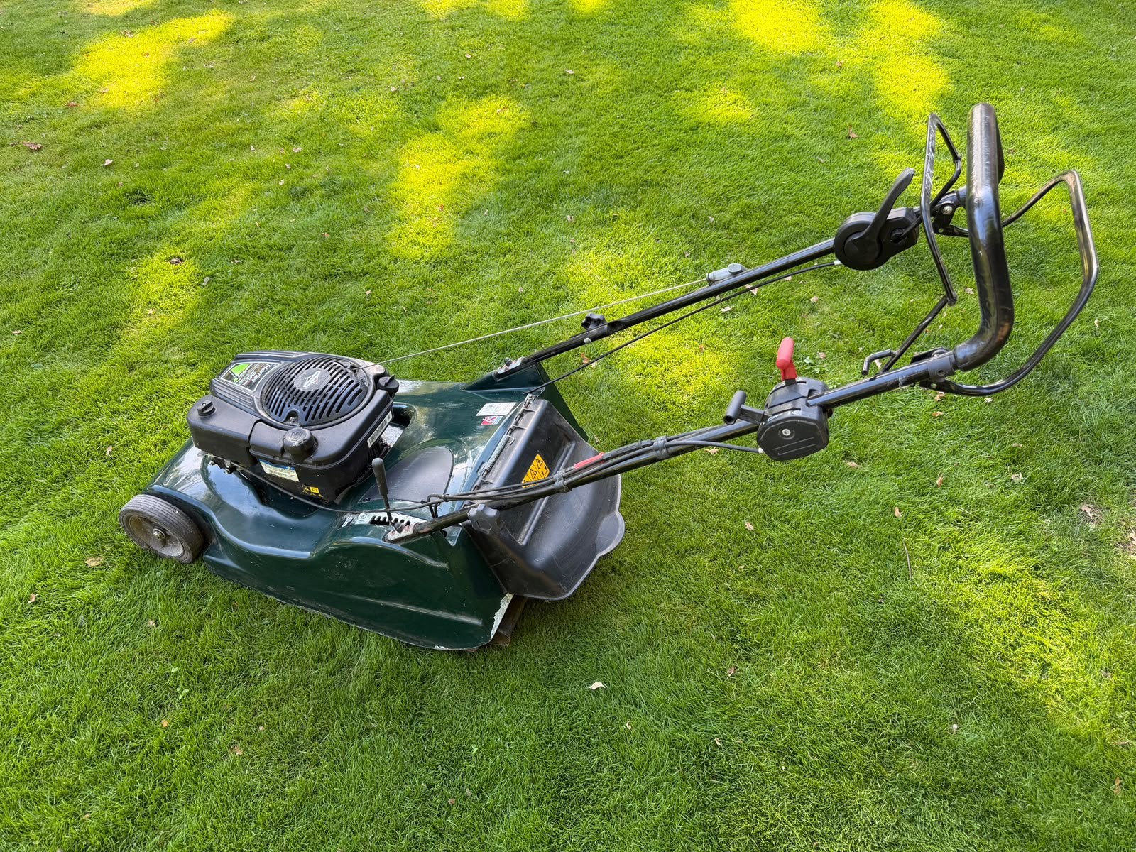 Hayter Harrier 56 BCC, Tuin en Terras, Ophalen, Cirkelmaaier, Gebruikt, Benzine-grasmaaier