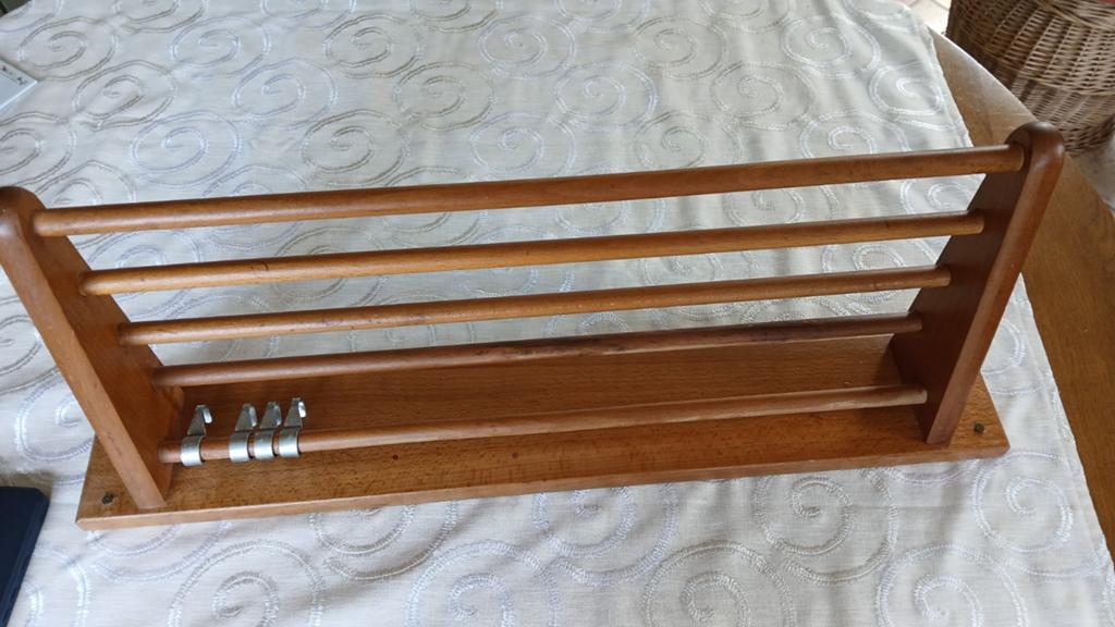 Vintage keukenrekje Piet Zwart Bruynzeel, Gebruikt, Overige kleuren, Minder dan 100 cm, 25 tot 50 cm