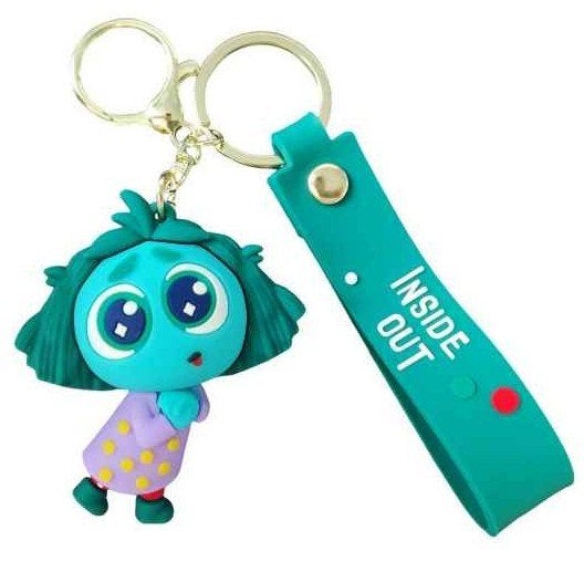 Sleutelhanger Envy uit Inside Out, Verzamelen, Sleutelhangers, Nieuw, Knuffel of Figuurtje, Ophalen of Verzenden