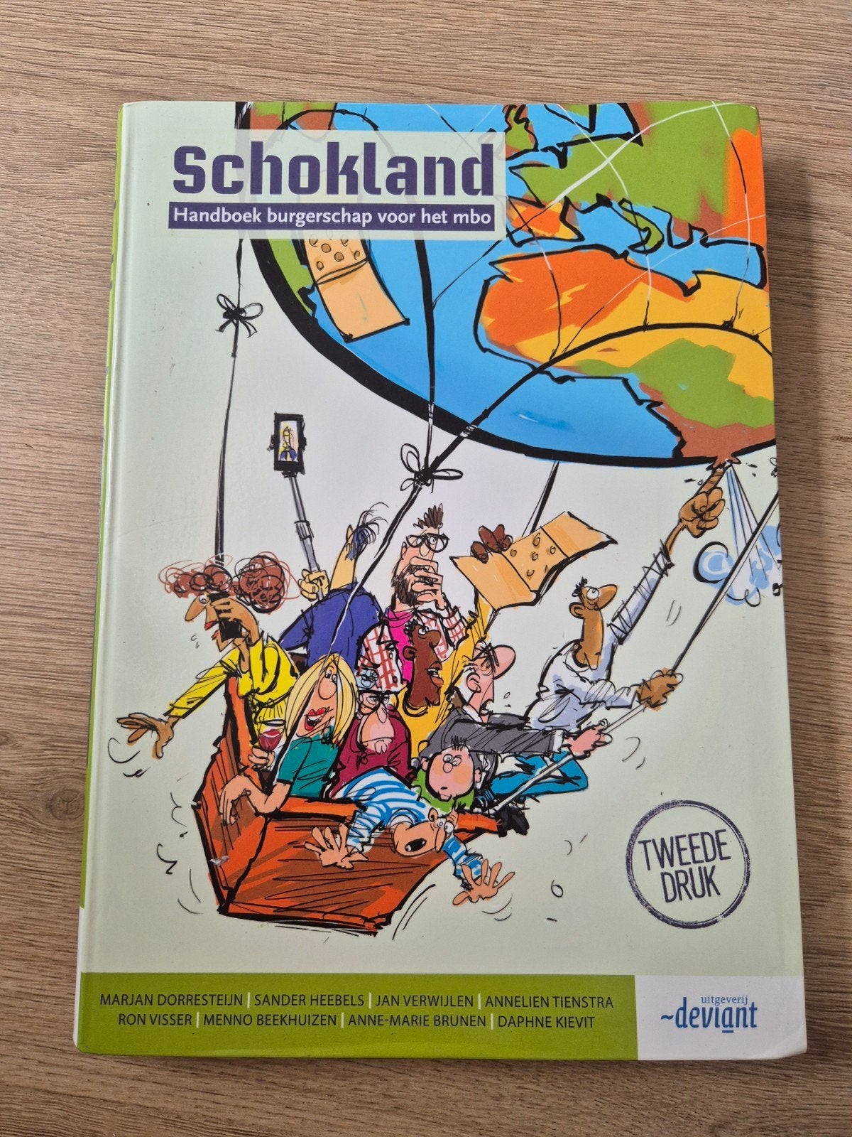 Schokland: Handboek burgerschap voor het mbo (Tweede Druk), Overige vakken, Ophalen of Verzenden, Overige niveaus, Marjan Dorresteijn, Sander Heebels, Jan Verwulen,