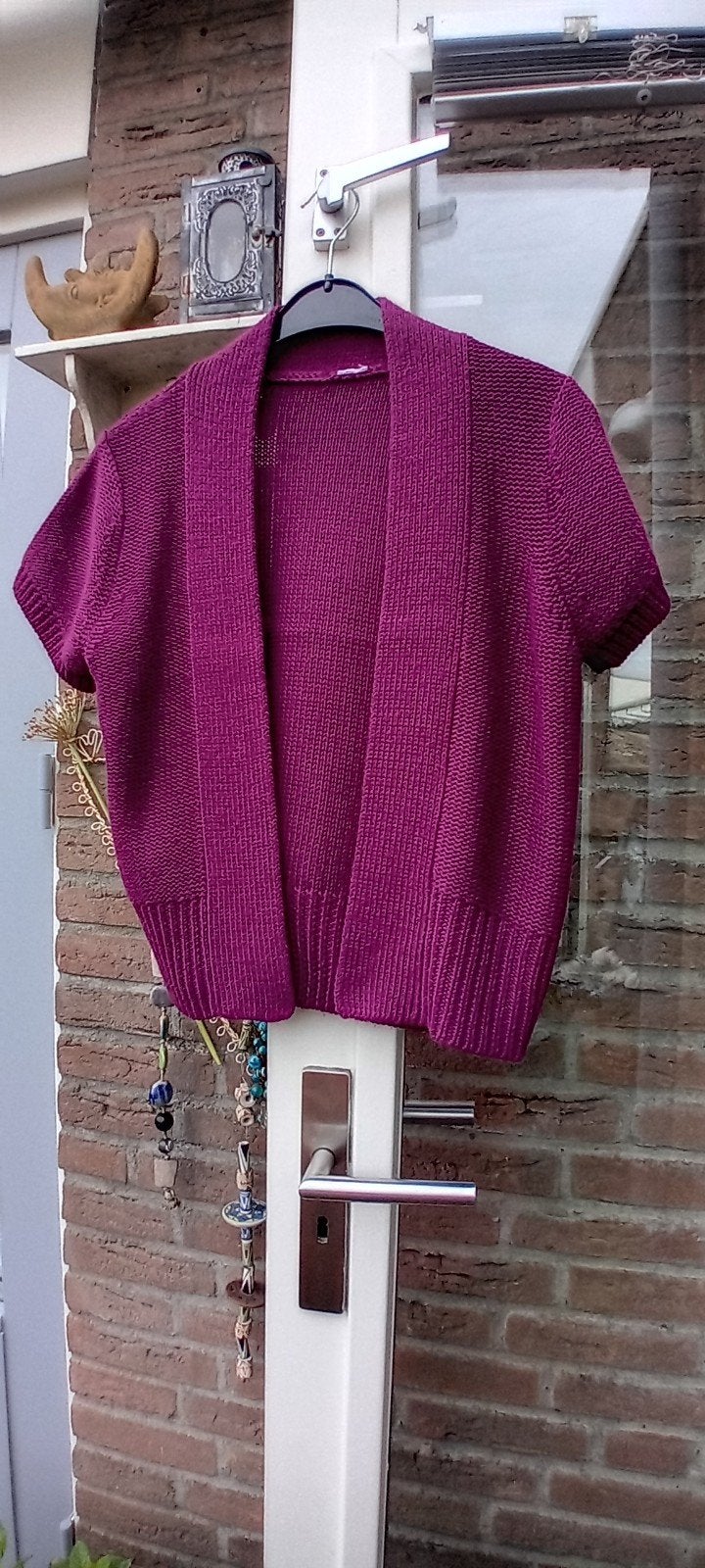 bolero, Ophalen of Verzenden, Zo goed als nieuw, Maat 42/44 (L), Paars