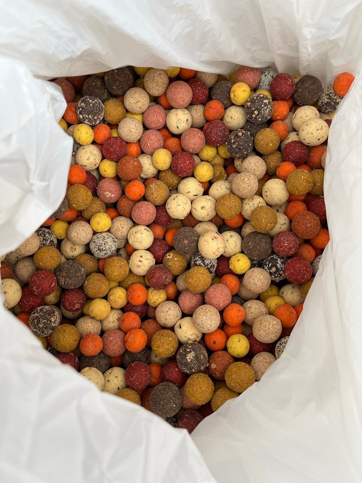 Boilies - ca. 5 kg diverse smaken, Ophalen, Gebruikt, Overige typen