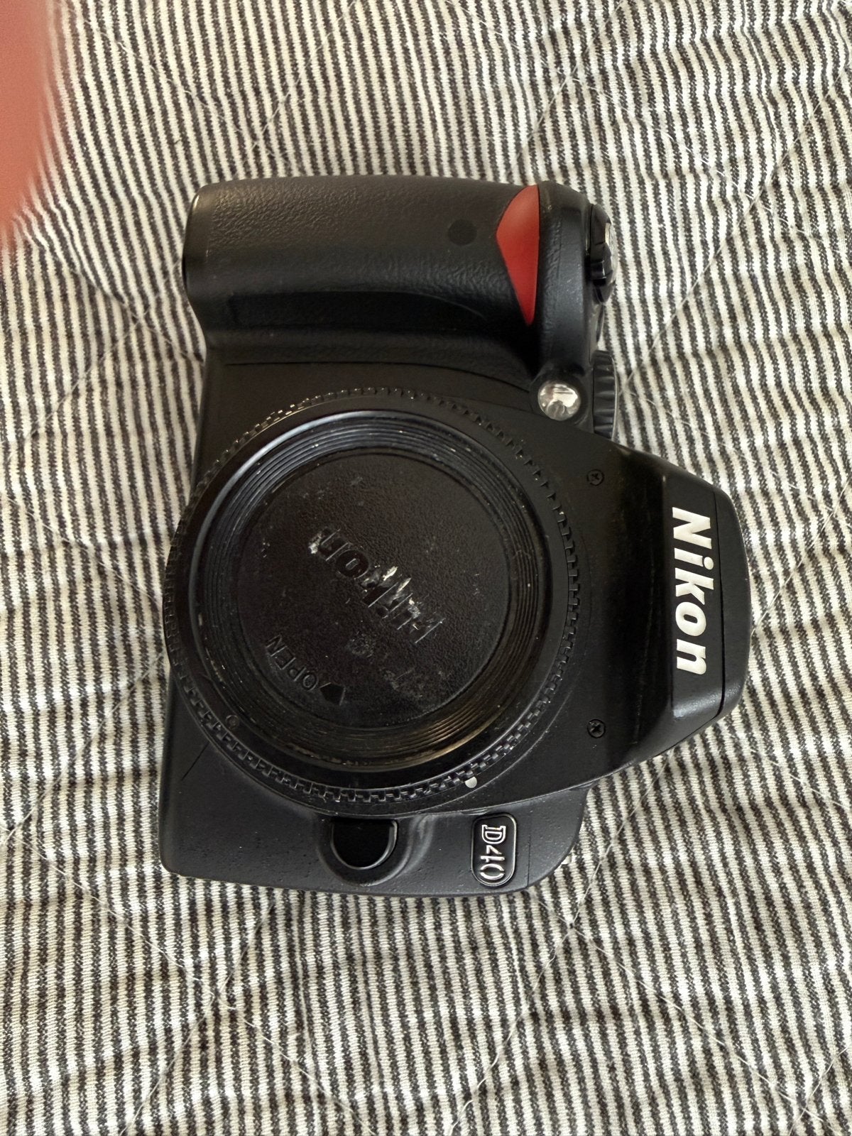 Nikon D40 DSLR, Ingebouwde flitser, Gebruikt, Spiegelreflex, Ophalen of Verzenden