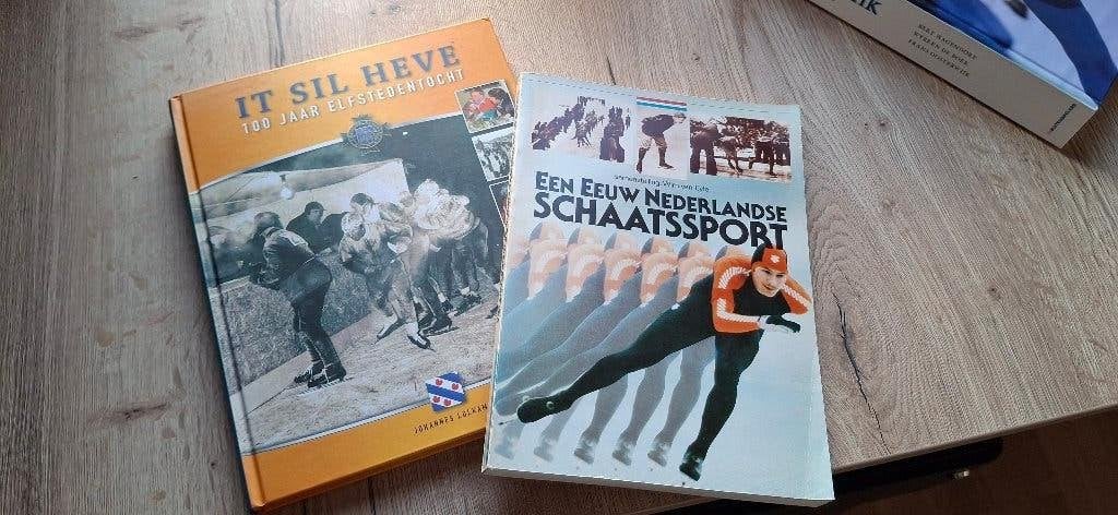 Schaatsboeken, Boeken, Ophalen, Wintersport, Wim van Eyle en drs.Johannes Lolkema, Zo goed als nieuw