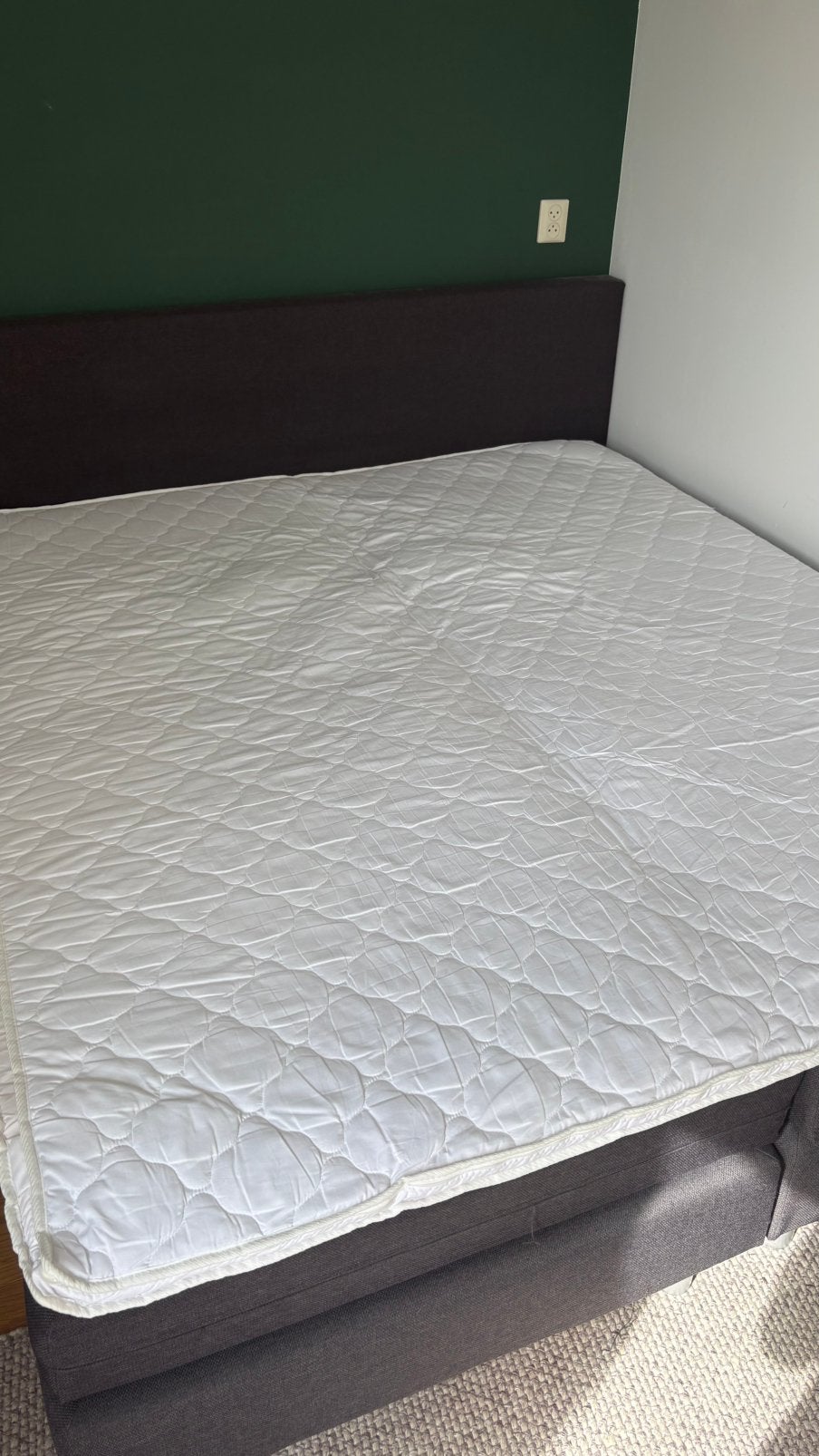 Topper 180 x 200, Ophalen, Zo goed als nieuw, Tweepersoons, 180 cm