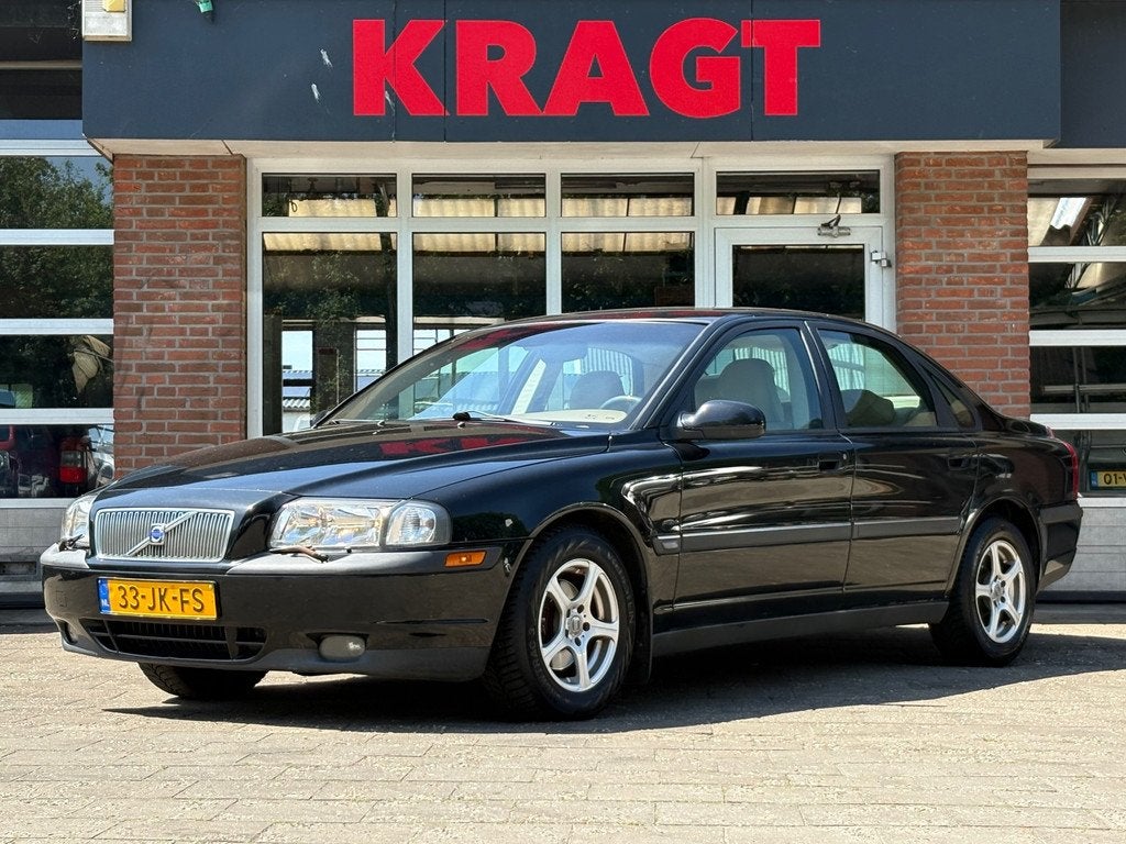 Volvo S80 Elite 2.4 140 pk - automaat - Leder, Auto's, Volvo, Bedrijf, Te koop, S80, ABS, Airconditioning, Automatische klimaatregeling