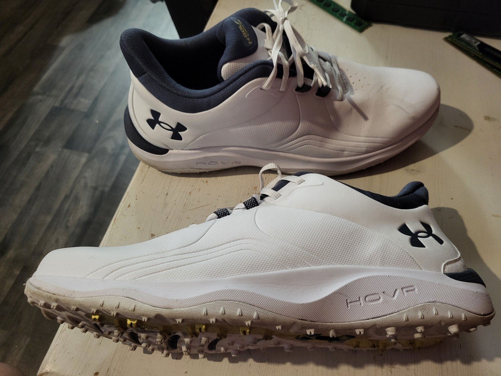 golf schoenen maat 48,5  1 keer gedragen, Ophalen, Zo goed als nieuw, Zwart